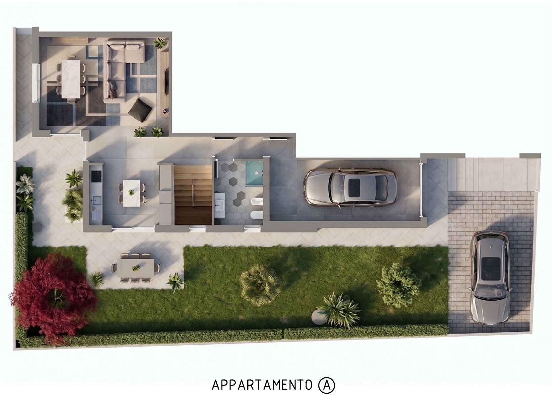 Appartamento A – con giardino