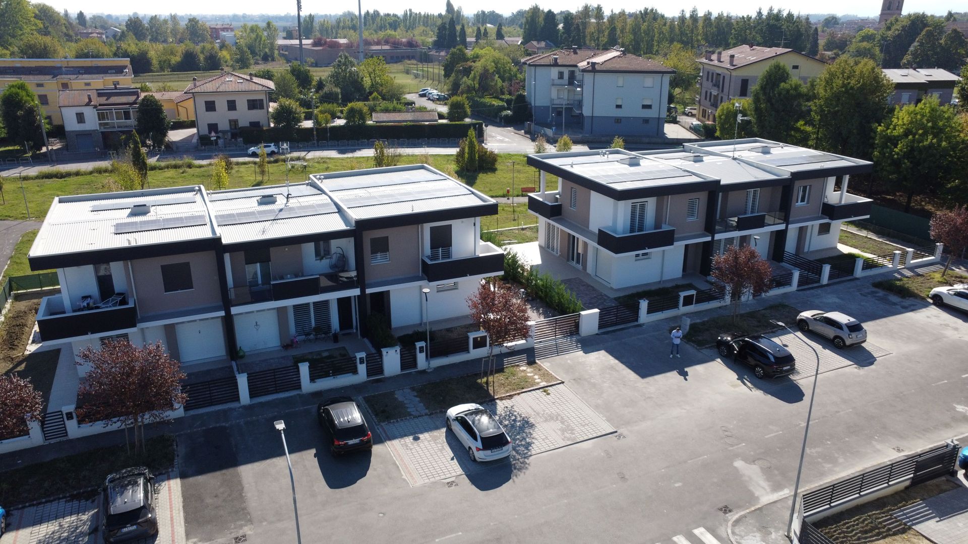 Vista aerea – complesso