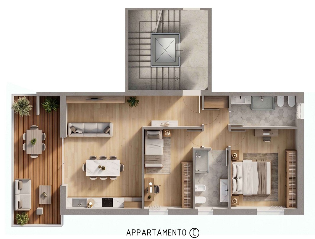 Appartamento C